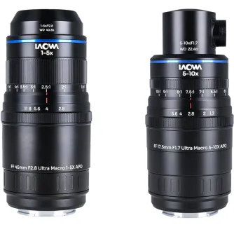 Aksen 2-lens Bundle [45mm f/2.8, 17.5mm f/1.7 (Coaxial Illumination Version)] Sony FE