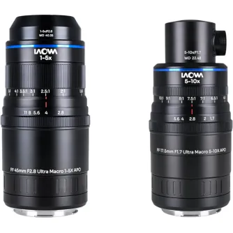 Aksen 2-lens Bundle [45mm f/2.8, 17.5mm f/1.7 (Coaxial Illumination Version)] L-Mount