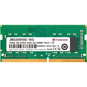 JetRAM DDR4-3200 SO-DIMM CL22 (1Rx8) 16GB
