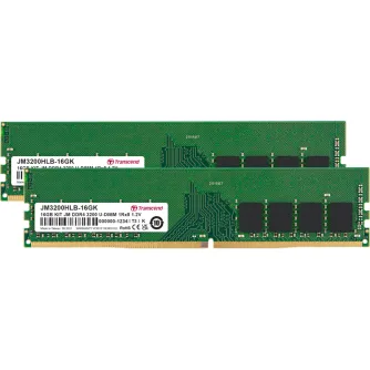 JetRAM Kit DDR4-3200 U-DIMM CL22 (1Rx8) 16GB