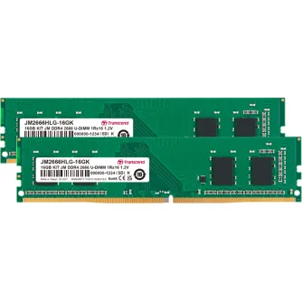 JetRAM Kit DDR4-2666 U-DIMM CL19 (1Rx16) 16GB