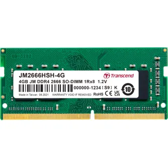JetRAM DDR4-2666 SO-DIMM CL19 (1Rx8) 4GB