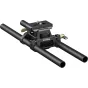 6761 Arca-Type Mount Plate with 15mm Dual Rod Clamp
