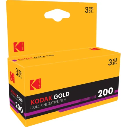 Eastman Kodak Gold 200 135-24 exp 3-pack Horizontal