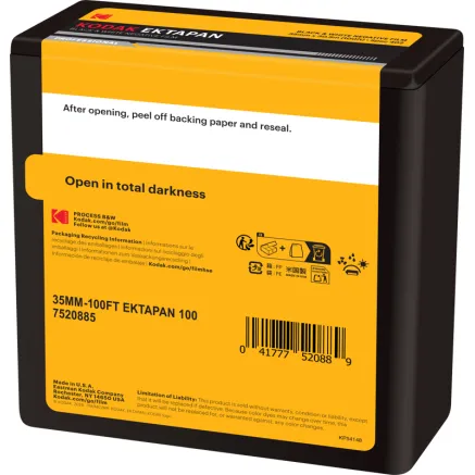 Eastman Kodak Ektapan 100 135- 30,5M bulk Roll