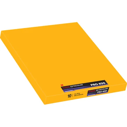 Eastman Kodak Ektacolor Pro 400 8X10 10 sh