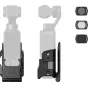 SmallRig 6872 protective cage kit for DJI Osmo Pocket 4/3 with front and rear views, including CPL, Black Mist, and variable ND filters