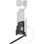 SmallRig 6872 Cage Kit for DJI Osmo Pocket 4/3, featuring a protective metal cage with a magnetic backplate and an attachable wrist strap.