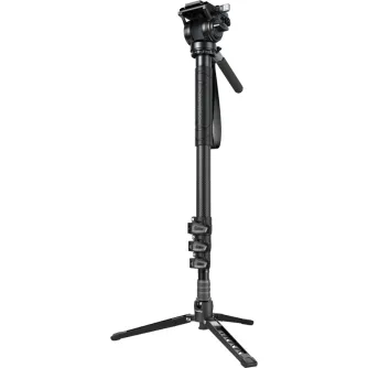 SmallRig 6623 Carbon Fiber Monopod (4 sections) with Videohead