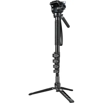 SmallRig 6624 Aluminium Monopod (5 sections) with Videohead