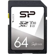Silicon Power memory card SDXC 64GB Superior V30Silicon Power memory card SDXC 64GB Superior V30