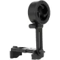 Redleaf SOM-3 smartphone adapter, black plastic with adjustable eyepiece clamp and 1/4" mounting holes, designed for telescopes and microscopes.