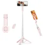 Tech-Protect selfie stick-tripod L11S, pink