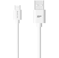 Silicon Power cable microUSB Boost Link 1m, whiteSilicon Power cable microUSB Boost Link 1m, white
