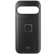 Black Peak Design GNAR case for Google Pixel 10 Pro XL, rear side featuring a rectangular camera window, a square button, and the yellow Peak Design logo at the bottom.Black Peak Design GNAR case for Google Pixel 10 Pro XL, rear side featuring a rectangular camera window, a square button, and the yellow Peak Design logo at the bottom.