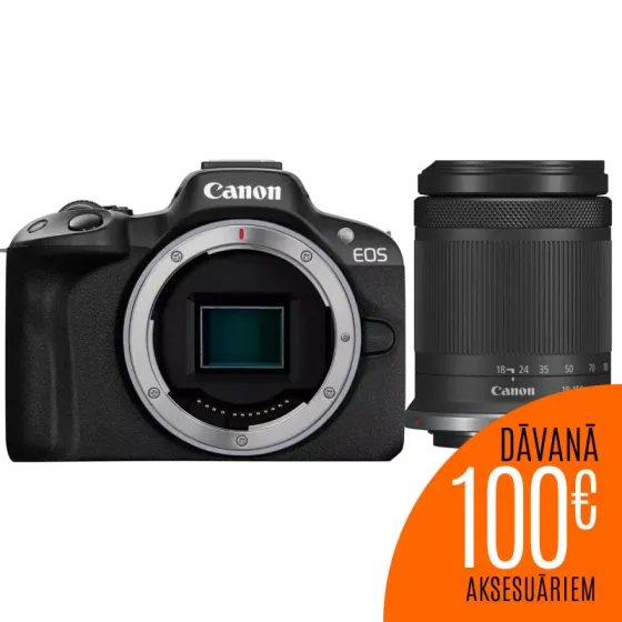 Canon EOS R50 Camera with RF-S 18-150mm Lens Bundle 5811C096