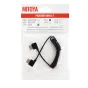 HDMI кабель MITOYA 50 см с угловыми соединениями слева и справа, золотые контакты, в прозрачном пластиковом пакете