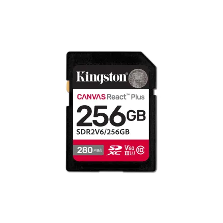 MEMORY SDXC 256GB UHS-II/SDR2V6/256GB KINGSTON