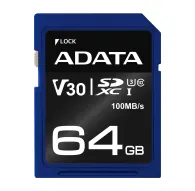 MEMORY SDXC 64GB V30/ASDX64GUI3V30S-R ADATAMEMORY SDXC 64GB V30/ASDX64GUI3V30S-R ADATA
