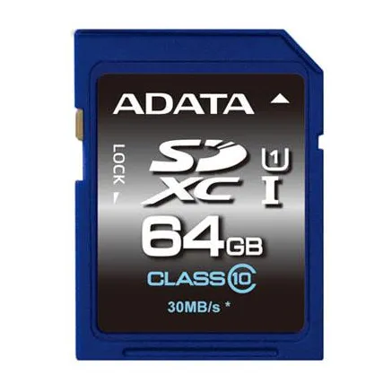 MEMORY SDXC 64GB CLASS10/ASDX64GUICL10-R ADATA