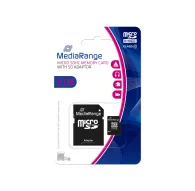 MEMORY MICRO SDHC 8GB C10/W/ADAPTER MR957 MEDIARANGEMEMORY MICRO SDHC 8GB C10/W/ADAPTER MR957 MEDIARANGE