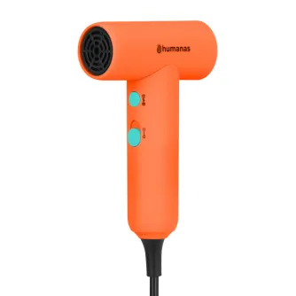 Humanas AirTouch HD-AT03 mini Ionizing Hair Dryer - Orange