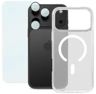 Roobix 3-in-1 Combo Kit for iPhone 17 Pro Max (MagSafe case + glass + lens protection)Roobix 3-in-1 Combo Kit for iPhone 17 Pro Max (MagSafe case + glass + lens protection)