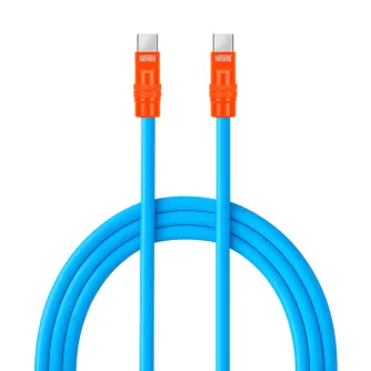 Newell USB-C - USB-C 100 W cable, 2 m, Silicone, Blue-Orange