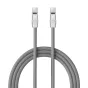 Newell USB-C - USB-C 100 W cable, 2 m, Silicone, Grey