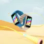 Zeblaze Meteor smartwatch - gold