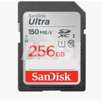 SANDISK MEMORY CARD SDXC 256GB UHS-I/SDSDUNC-256G-GN6IN