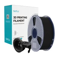 Sunlu melns PETG augstspiediena matēts 3D drukas filaments uz noņemama atkārtoti izmantojama zila spoles, ar baltu un zaļu iepakojumu un atsevišķu melnu spoles centru.Sunlu melns PETG augstspiediena matēts 3D drukas filaments uz noņemama atkārtoti izmantojama zila spoles, ar baltu un zaļu iepakojumu un atsevišķu melnu spoles centru.
