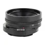 AstrHori MF 18mm f/5.6 APS-C shift lens for Sony E, featuring a compact pancake design, front glass element, shift ring with 0.3‑0.4 markings and red triangle indicator, manual focus, 36 mm depth.