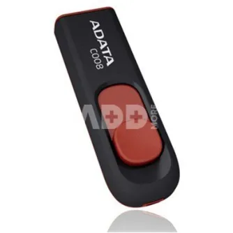 Adata A-DATA Classic C008 32GB Black+Red USB Flash Drive, Retail