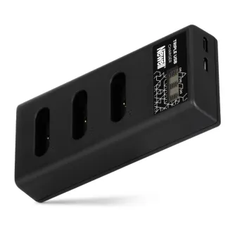 Newell CD-USB-C three-channel charger for Sony NP-BX1 batteries