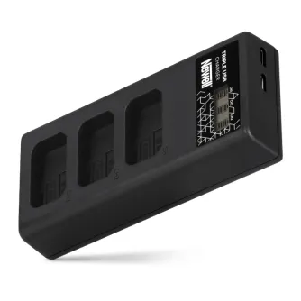Newell CD-USB-C three-channel charger for Sony NP-FW50 batteries