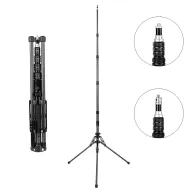 HERON Carbon Lighting Stand 210cm / Head 16mm / 1/4\'\' + 3/8\'\' ThreadHERON Carbon Lighting Stand 210cm / Head 16mm / 1/4\'\' + 3/8\'\' Thread