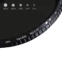 Adjustable ND Filter Fader K&F Concept Nano-X ND2-ND32 62mm