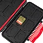 SD / microSD memory card case MITOYA [red]