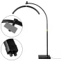 MITOYA LED MOON LIGHT Bi-color Cosmetic Lamp on a Tripod [Black]
