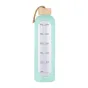 KiCA Hydro Glass Sports Bottle 1000 ml - Green