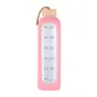 KiCA Hydro Glass Sports Bottle 1000 ml - Pink