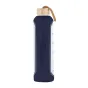 KiCA Hydro Glass Sports Bottle 1000 ml - Navy Blue