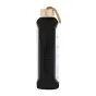 KiCA Hydro Glass Sports Bottle 1000 ml - Black