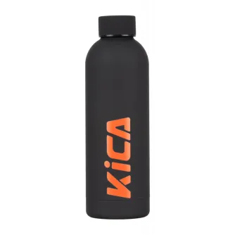KiCA Active Steel Bottle 500 ml - Black