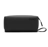 Melna DJI Osmo Pocket 4P pārvadāšanas soma ar rāvējslēdzēju un rokas siksnu, ar iegravētu OSMO logotipu, kompakts aizsargājošs maisiņš Osmo Pocket 4P kamerai.Melna DJI Osmo Pocket 4P pārvadāšanas soma ar rāvējslēdzēju un rokas siksnu, ar iegravētu OSMO logotipu, kompakts aizsargājošs maisiņš Osmo Pocket 4P kamerai.