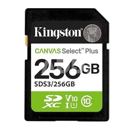MEMORY SDXC 256GB UHS-I/SDS3/256GB KINGSTON