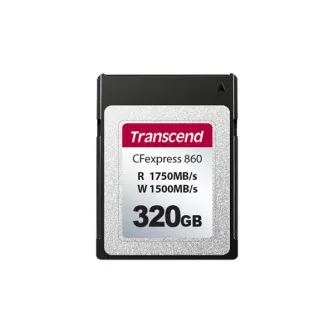 MEMORY COMPACT FLASH 320GB/CFE TS320GCFE860 TRANSCEND
