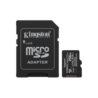 MEMORY MICRO SDXC 256GB UHS-I/W/ADAPTER SDCS3/256GB KINGSTON