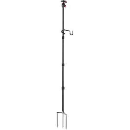 SmallRig 6397 Monopod with Triple Ground Spikes and Panoramic Ball Head with 